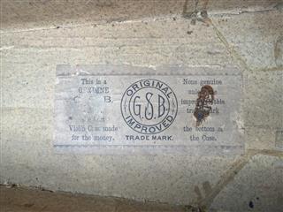 Antique Violin Labeled Giovan Paolo Maggini Brescia 1630 4/4